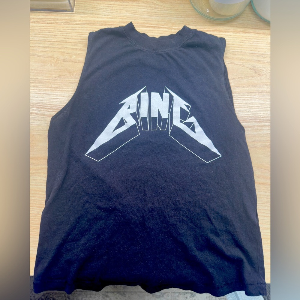 Anine Bing Lennon Tank Top. Xs